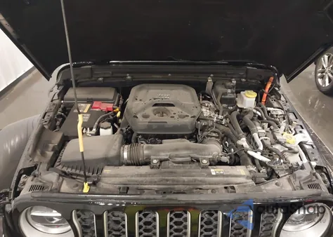 2022 Jeep Wrangler 4Xe Unlimited Sahara 4X4 из США, поврежденный, VIN 1C4JJXP61NW276048